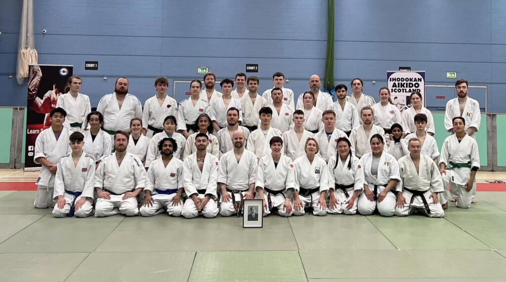 Sport Aikido training session held in Leeds, 2025